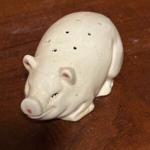Vintage Pig Sugar Shaker Japan Ceramic Farm Country